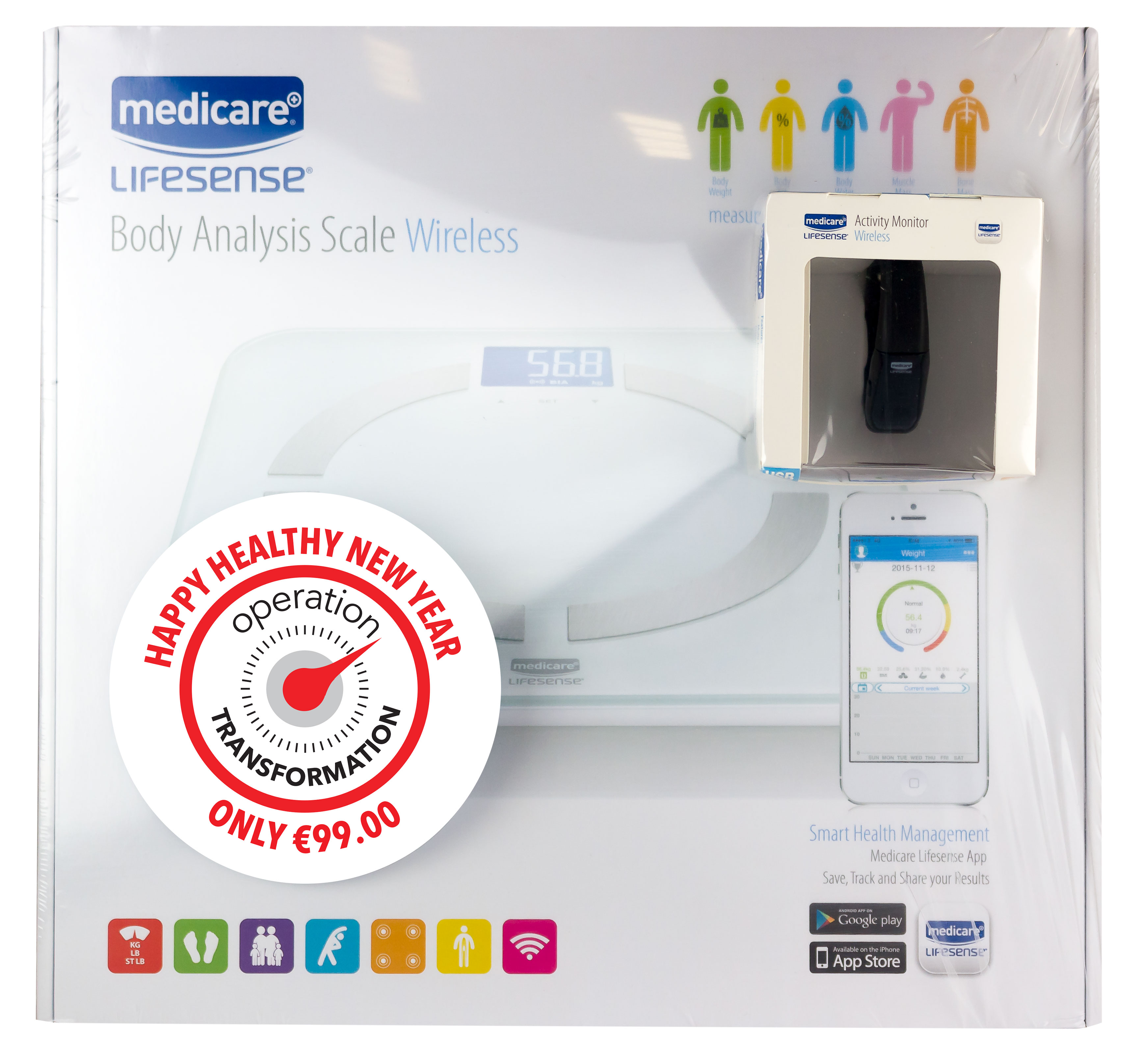 Medicare Lifesense Weighing scales bundle